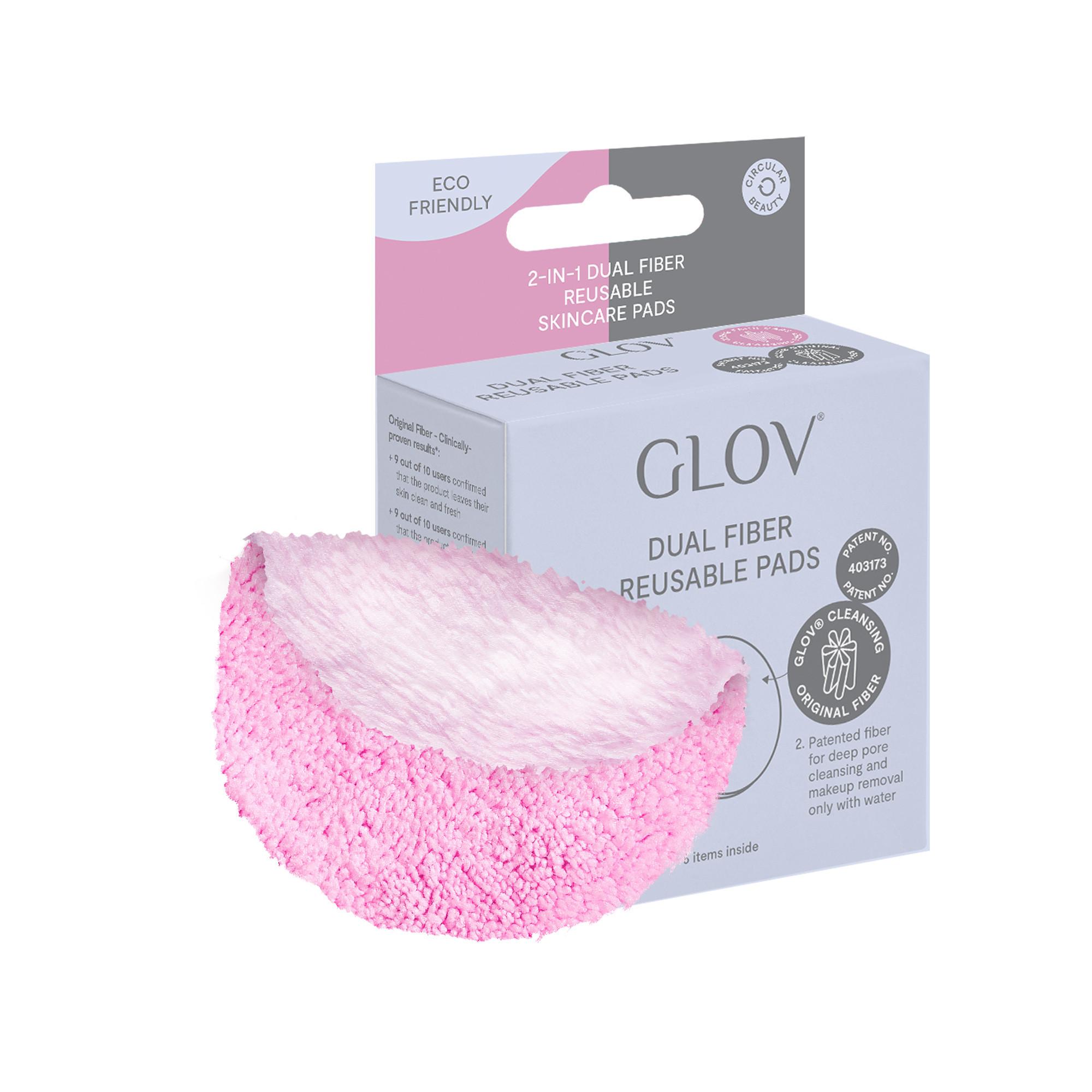 GLOV Glov Dual Fiber Makeup Pads Disques Démaquillants Réutilisables Double-face 