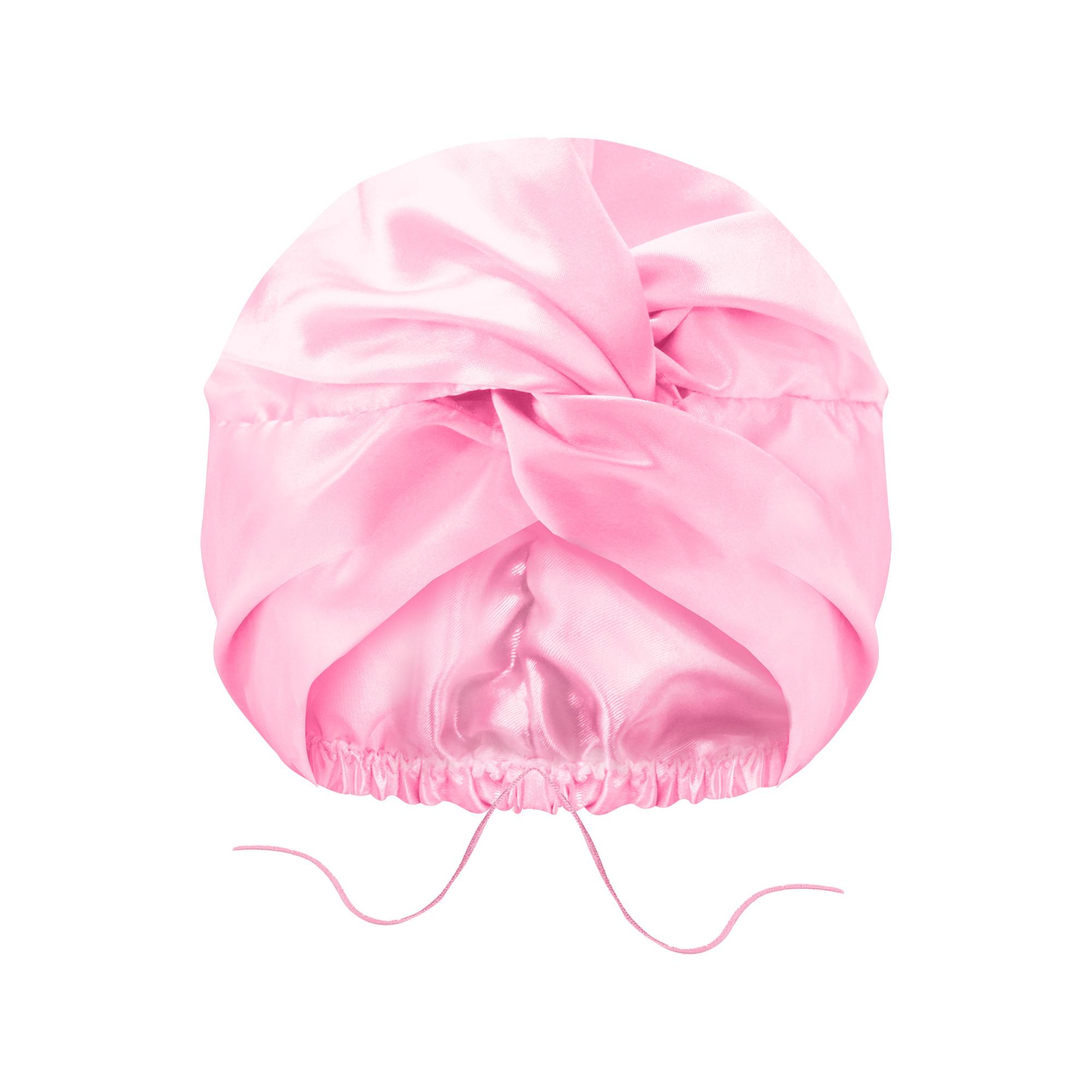 GLOV Glov Satin Hair Bonnet pink Cuffia In Raso Anti-crespo A Doppio Strato 