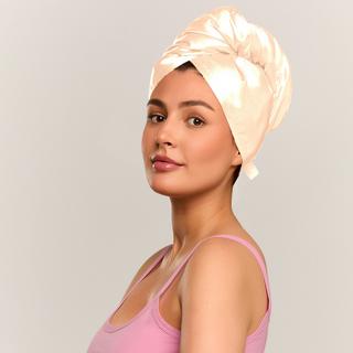 GLOV Glv Sport&Sati Hair Towel Wrap Doppelseitiges Sport & Satin Haartruban 