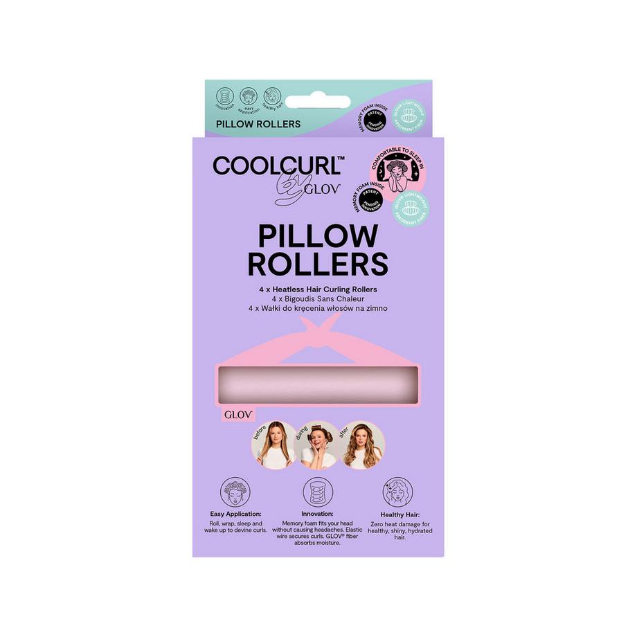 GLOV Glov Pillow Rollers Pink Bigoudis Sans Chaleur Pillow Rollers 