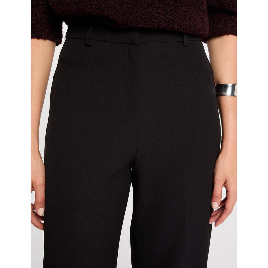 MORGAN Pantalon Taille Haute Coupe Droite  