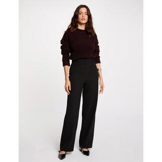 MORGAN Pantaloni Vita Alta Taglio Dritto  