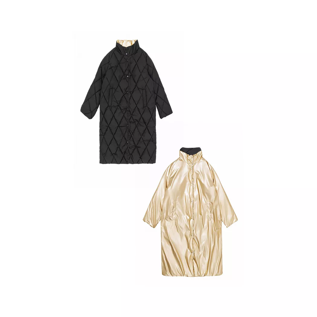 La Petite Etoile - Mantel, für Damen, Black, Größe S