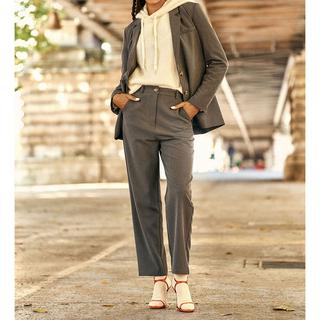 La Petite Etoile Pantalon Taille Haute Coupe Droite  