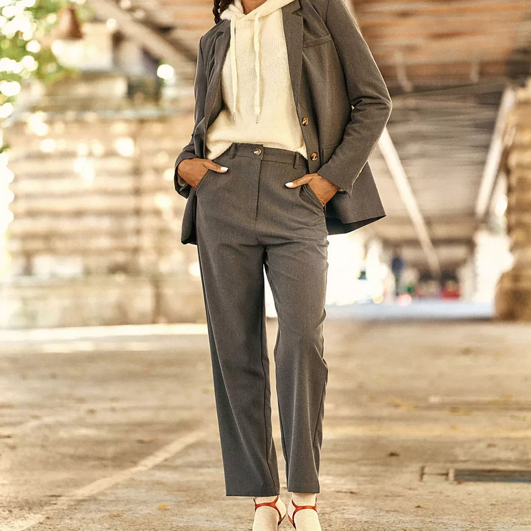 La Petite Etoile - Blazer, für Damen, Anthrazit, Größe M