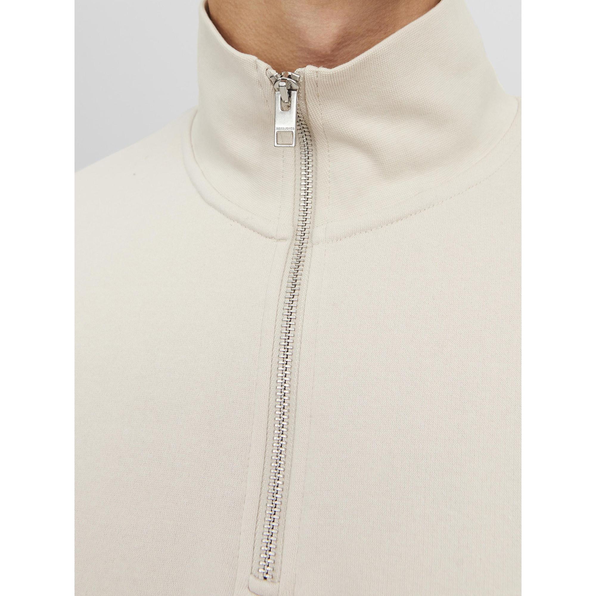 JACK & JONES JORVESTERBRO SWEAT QUARTER ZIP HN NOOS Sweat-shirt 