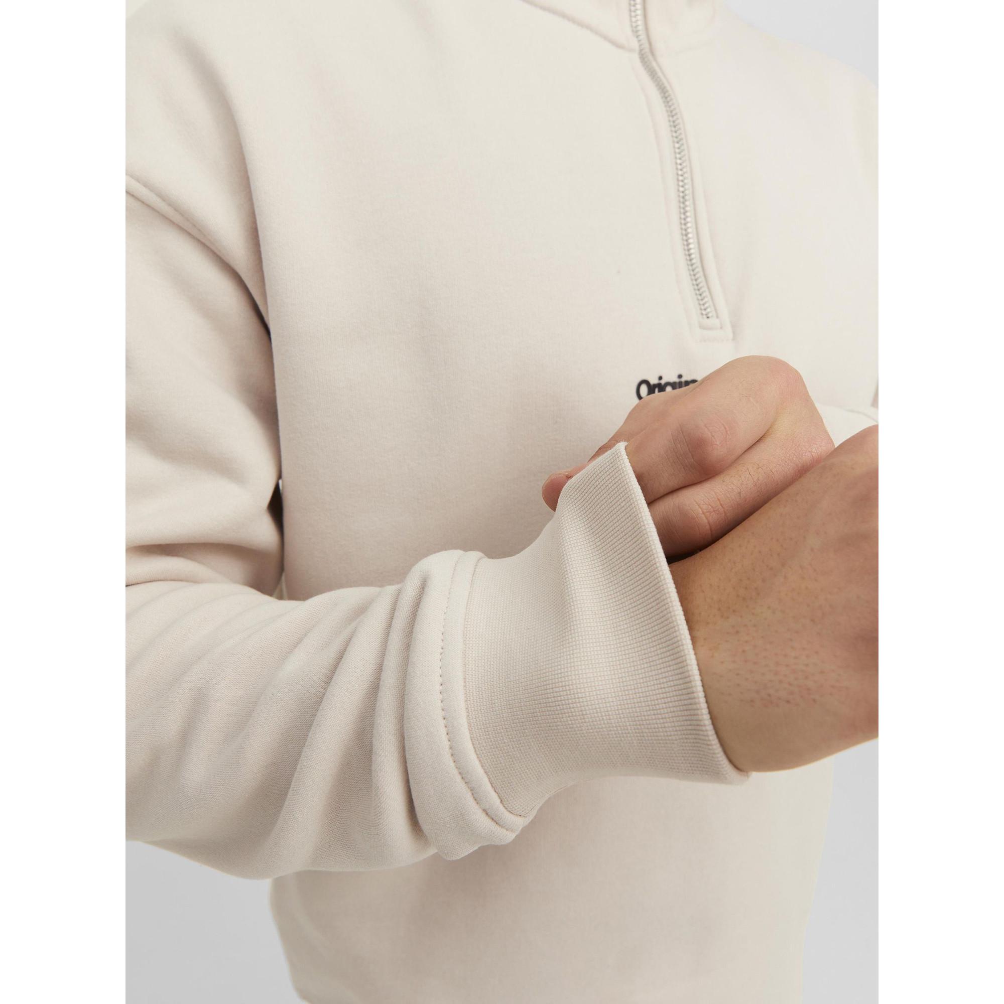 JACK & JONES JORVESTERBRO SWEAT QUARTER ZIP HN NOOS Sweat-shirt 