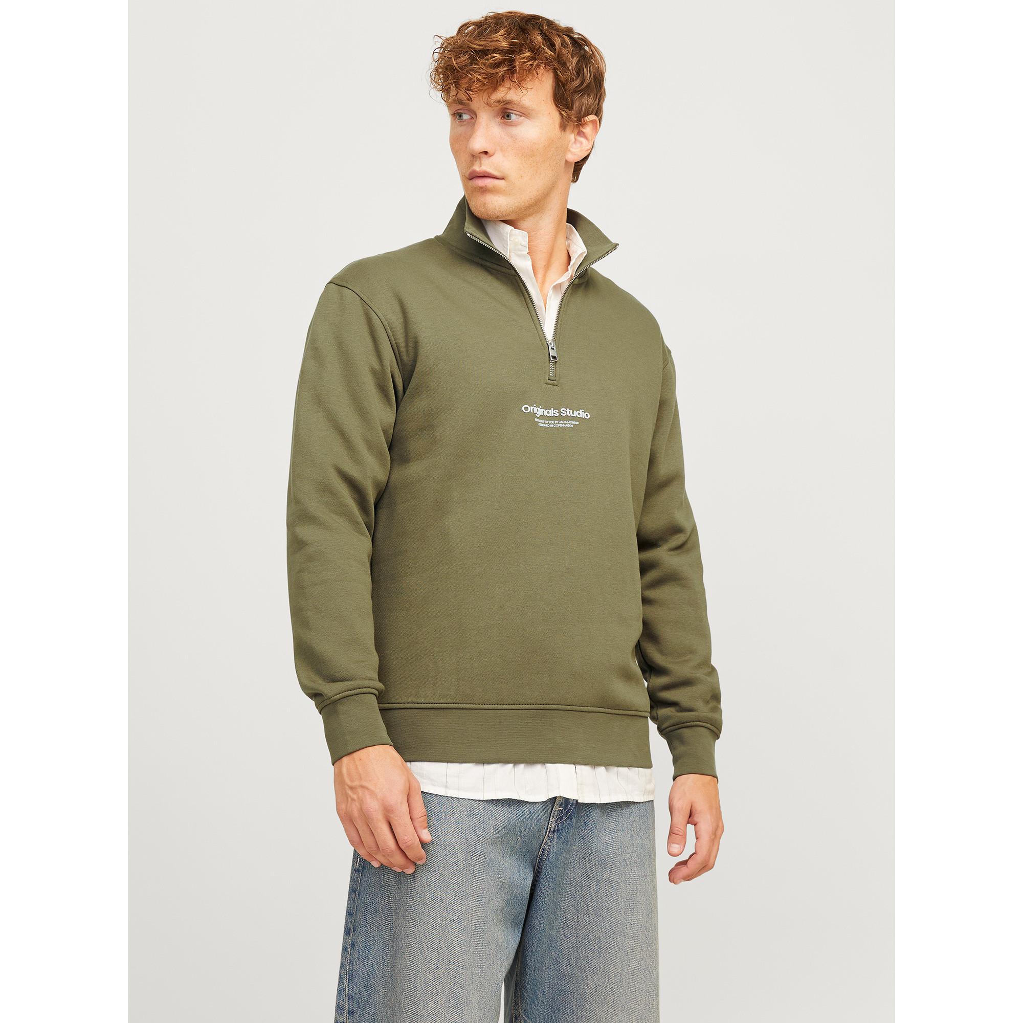 JACK & JONES JORVESTERBRO SWEAT QUARTER ZIP HN NOOS Sweatshirt 