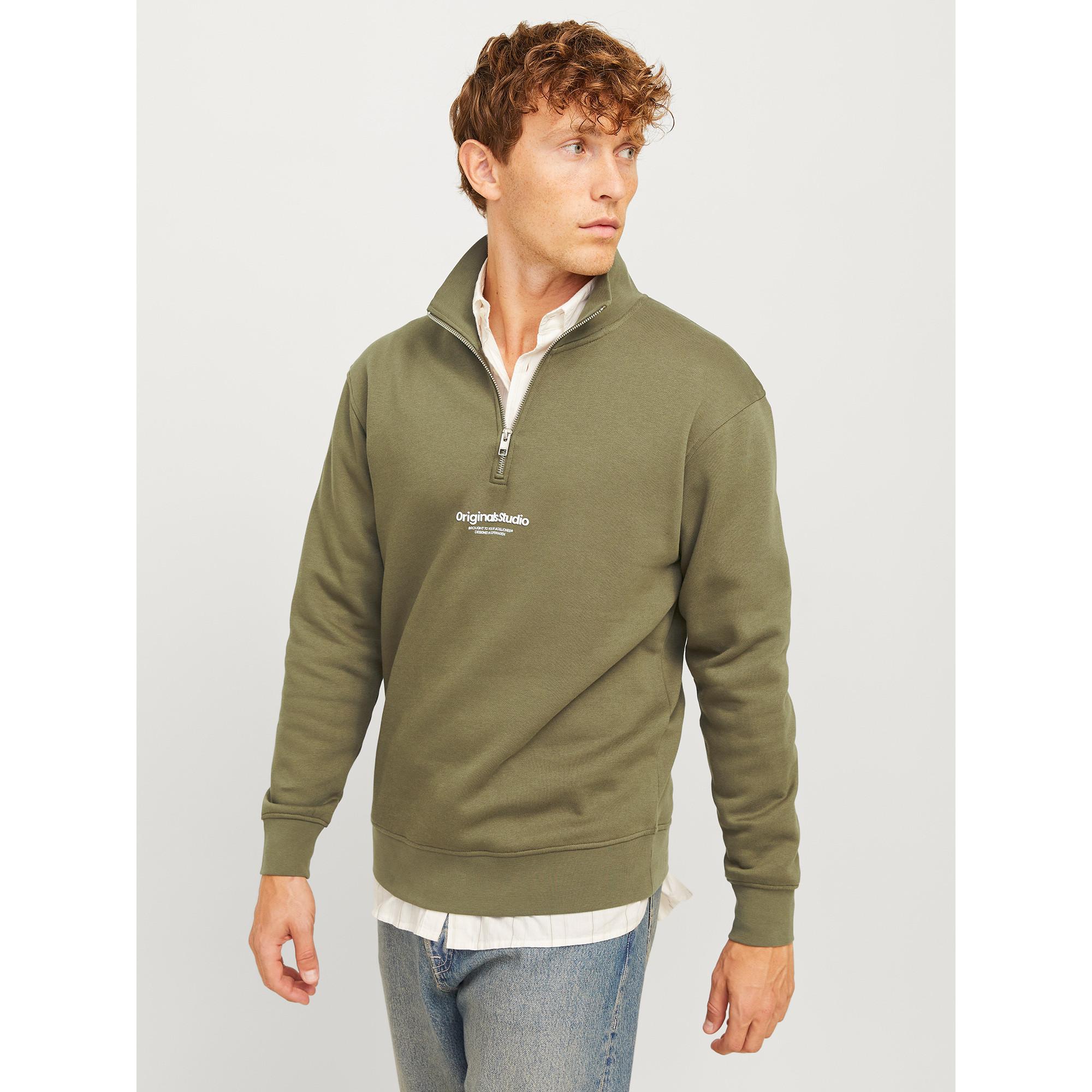 JACK & JONES JORVESTERBRO SWEAT QUARTER ZIP HN NOOS Sweatshirt 