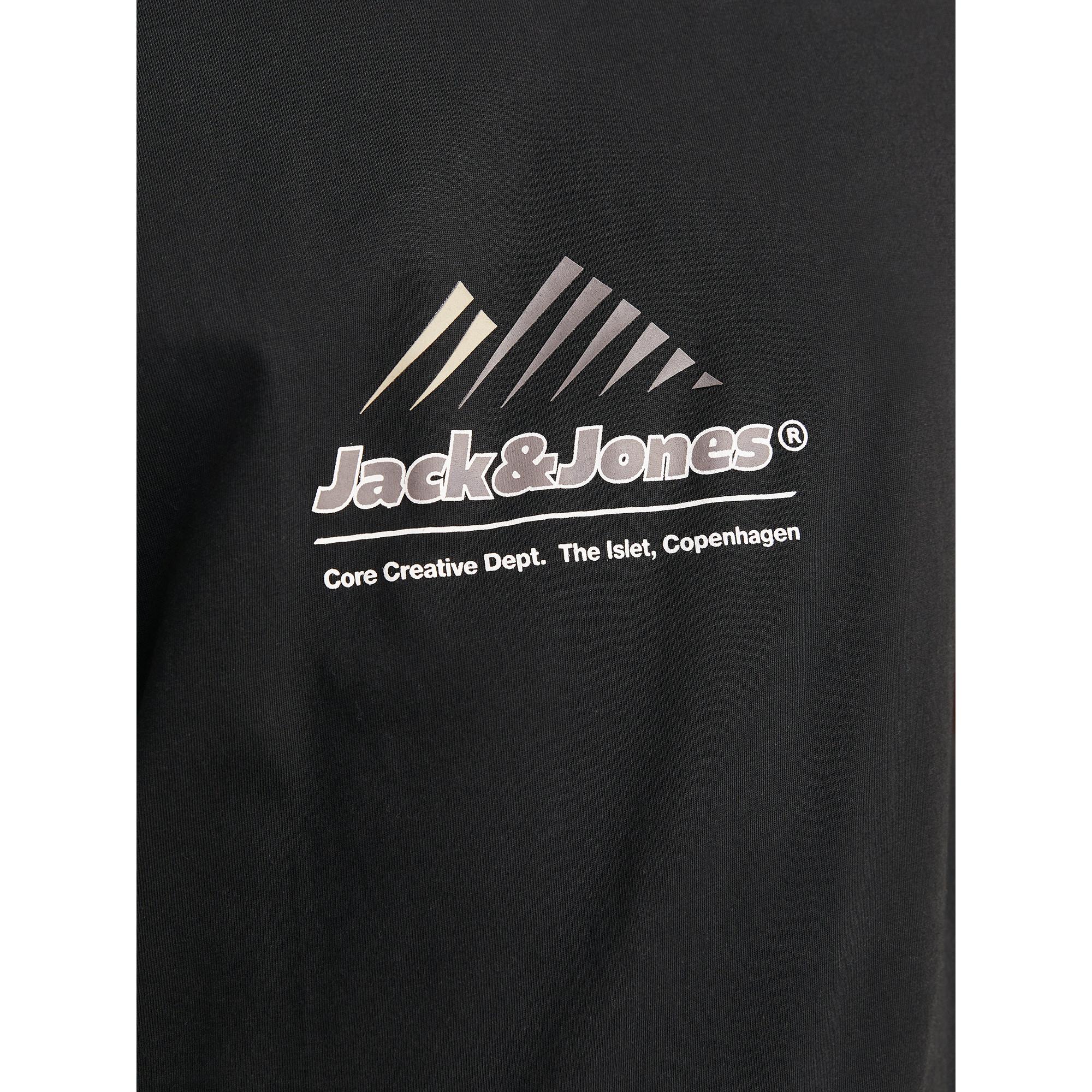 JACK & JONES JCOLIMA LOGO TEE SS CREW NECK BF LN T-Shirt 