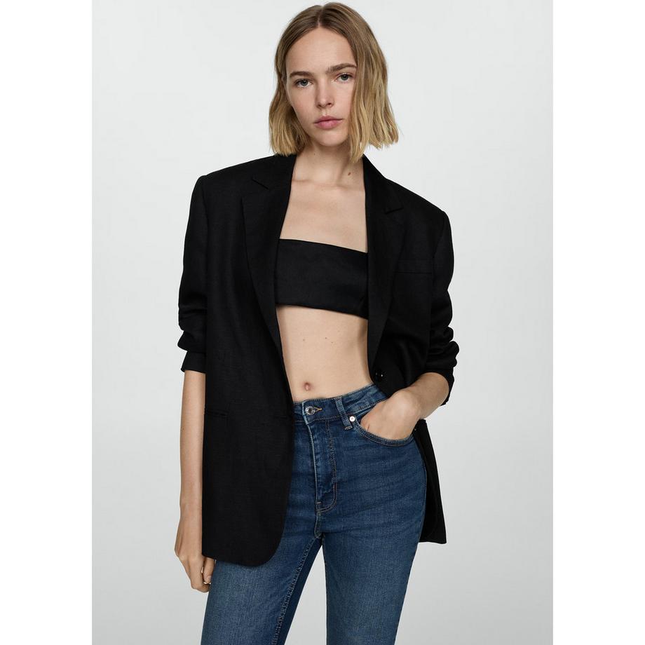 MANGO Abby Skinny Fit Vita Alta Jeans  