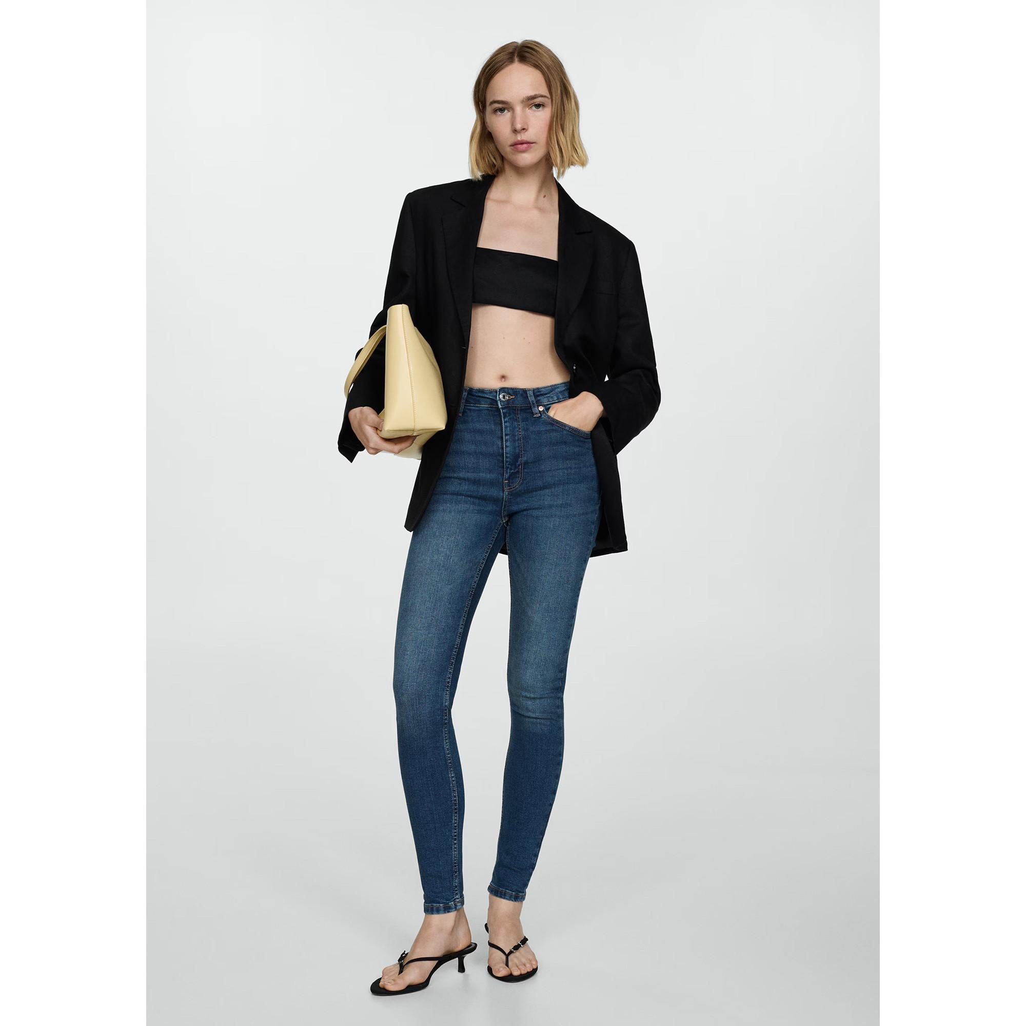 MANGO ABBY Skinny Fit Vita Alta Jeans  
