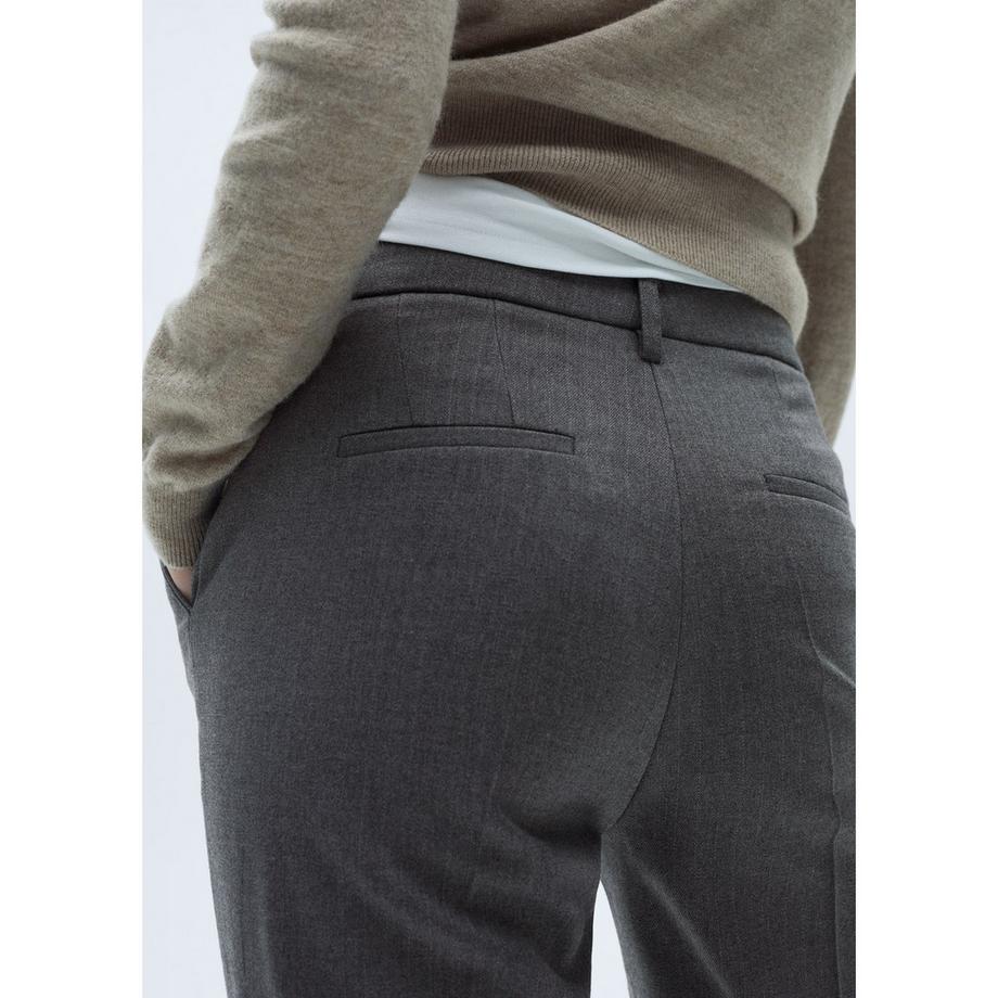 MANGO Warm Skinny Fit Knöchellange Hose  