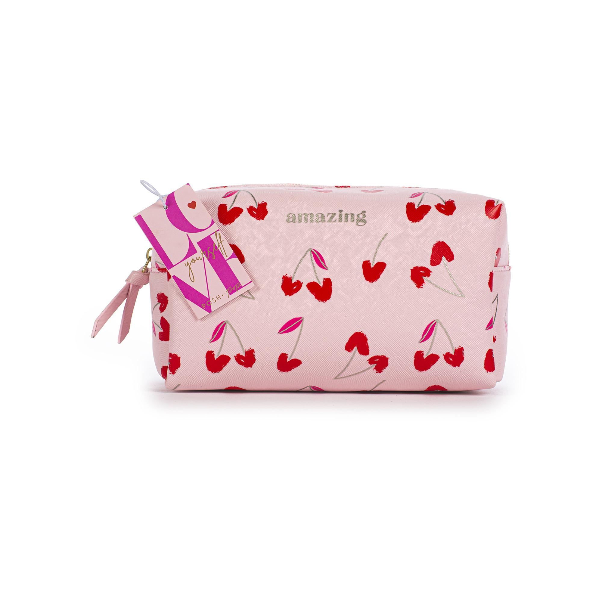 Simple Pleasures  Pochette Rose Cœurs 