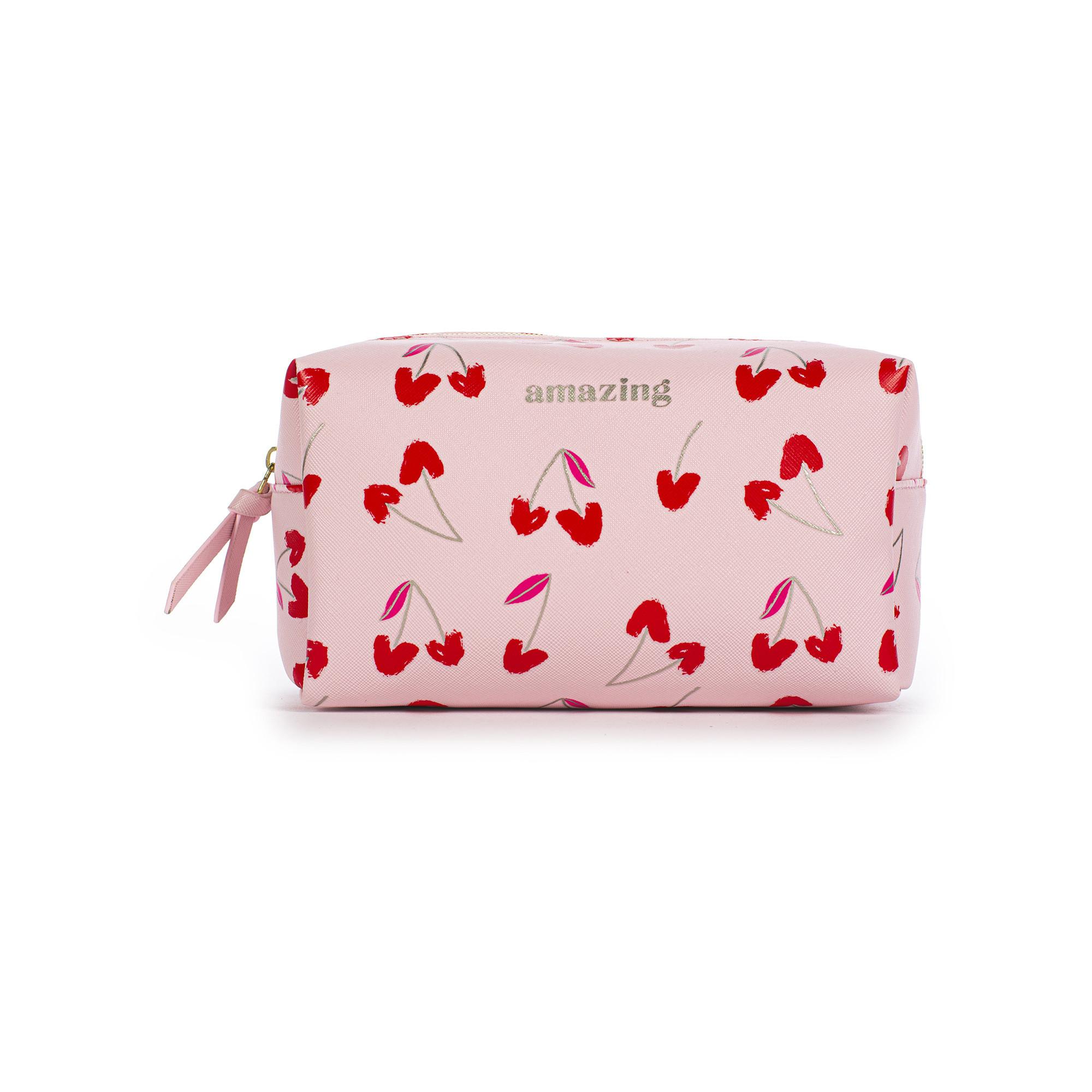 Simple Pleasures  Pochette Rose Cœurs 