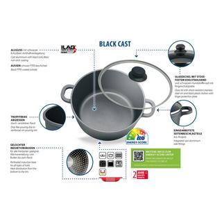 ELO Kochgeschirr-Set Basic Black Cast 