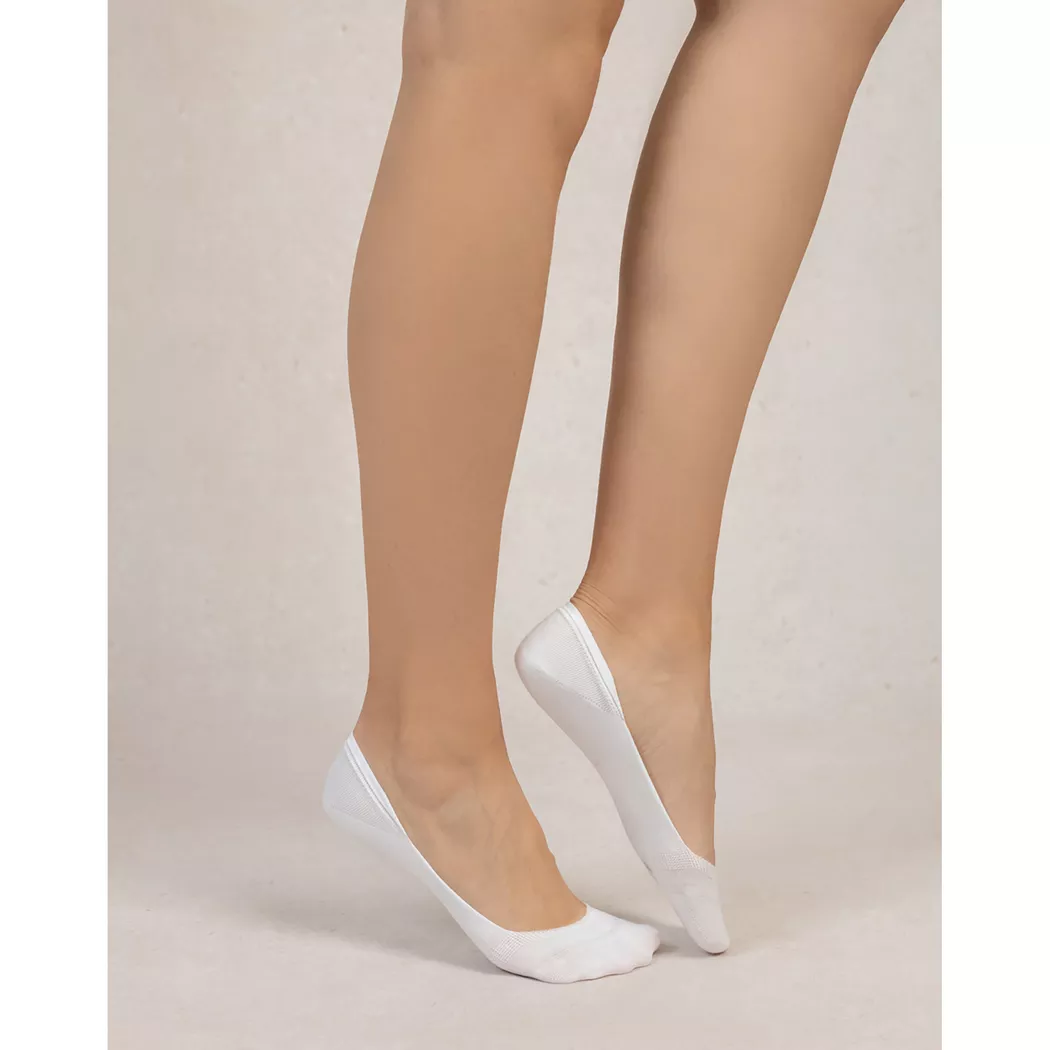 BLEU FORET - Duopack, Füsslinge, für Damen, Black, Größe 36-38