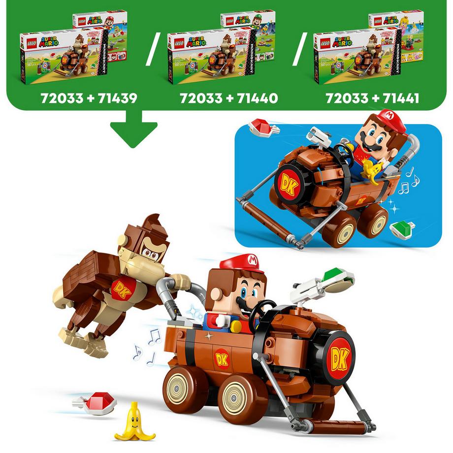 LEGO®  72033 Mario Kart™ – Donkey Kong & DK Jumbo 