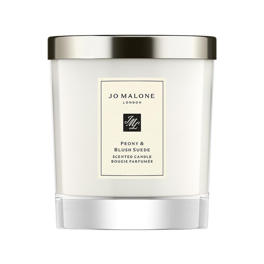 Peony & Blush Suede Home Candle