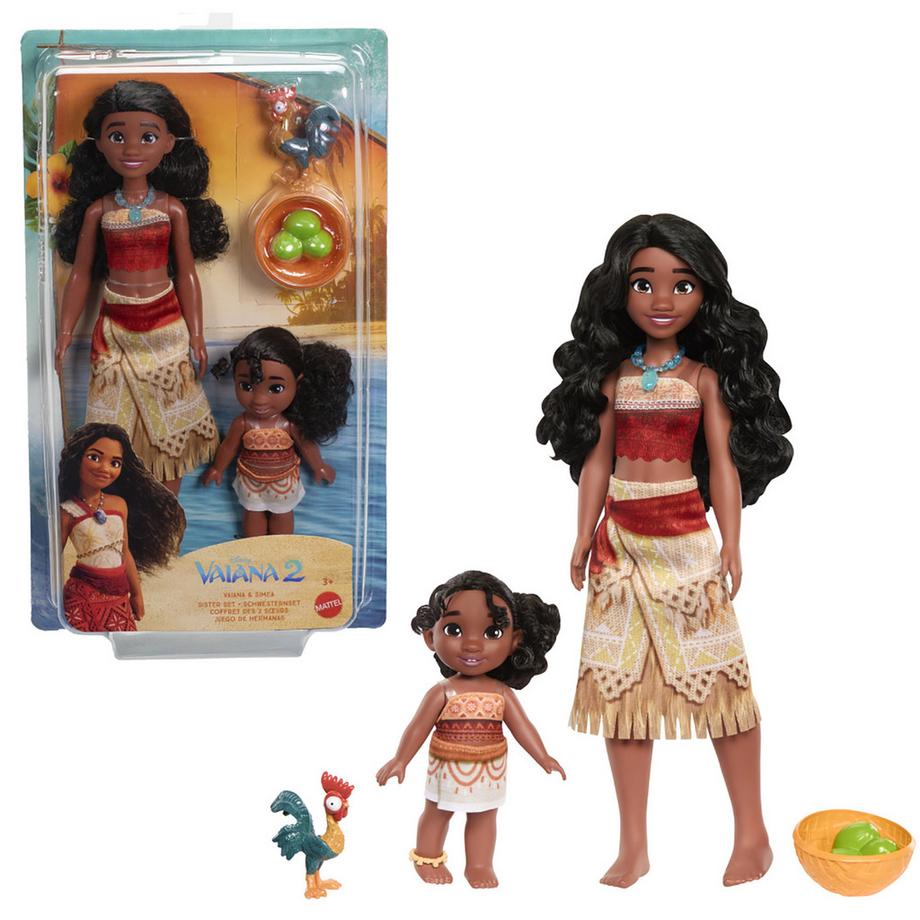 Mattel  Vaiana Set  2 sorelle 
