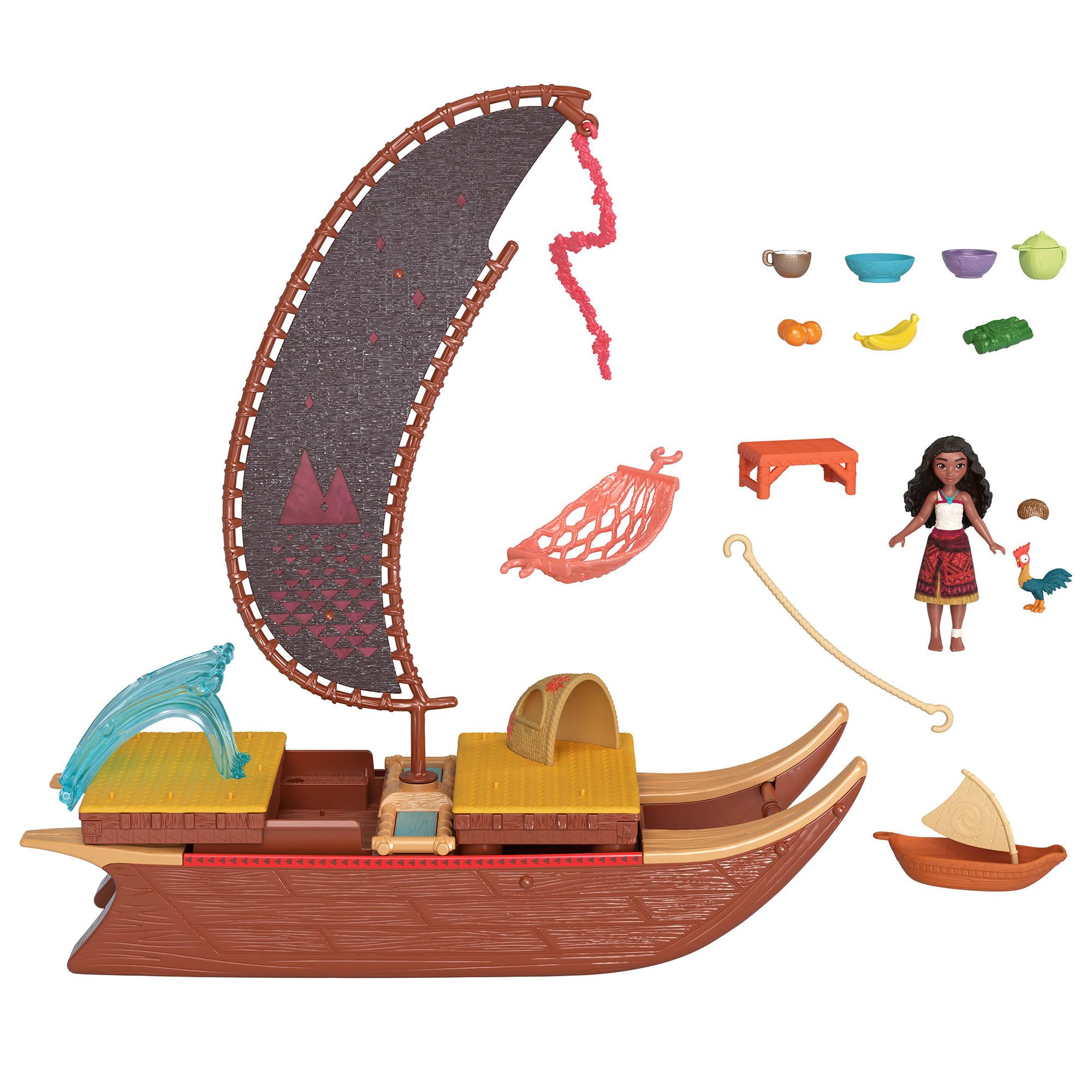 Mattel  Vaiana Le bateau de Vaiana 