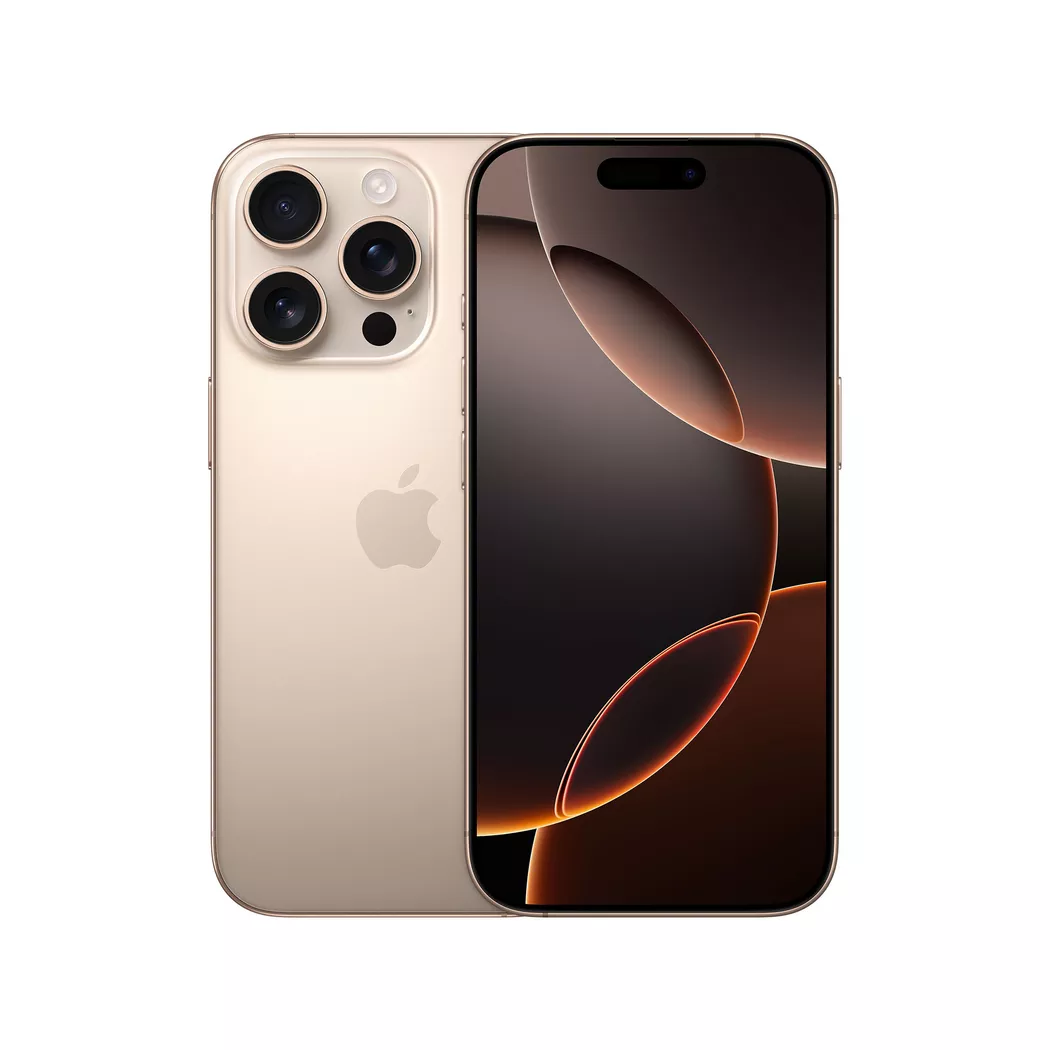 Apple – iPhone 16 Pro (256GB), Smartphone, Sand, 256 GB