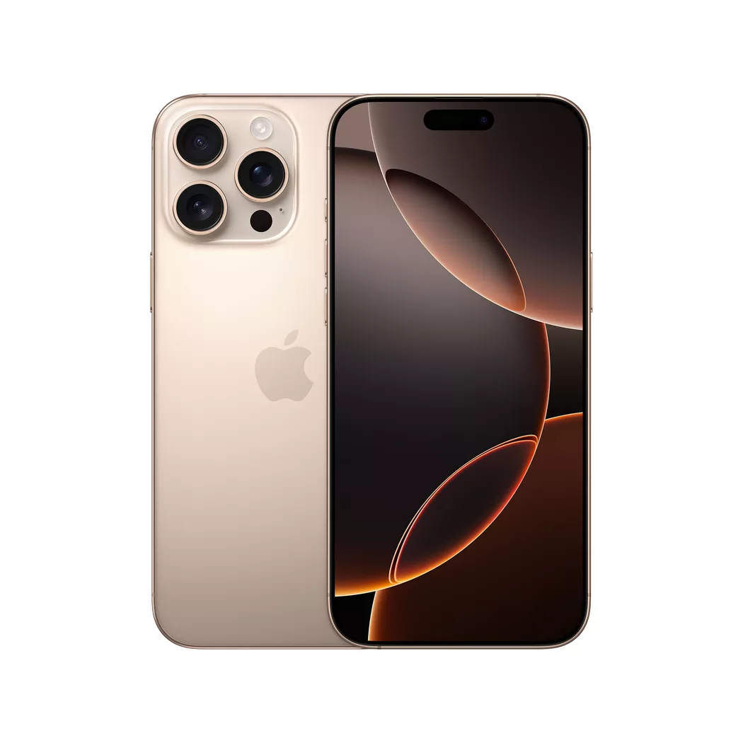 Apple – iPhone 16 Pro Max (256GB), Smartphone, Sand, 256 GB