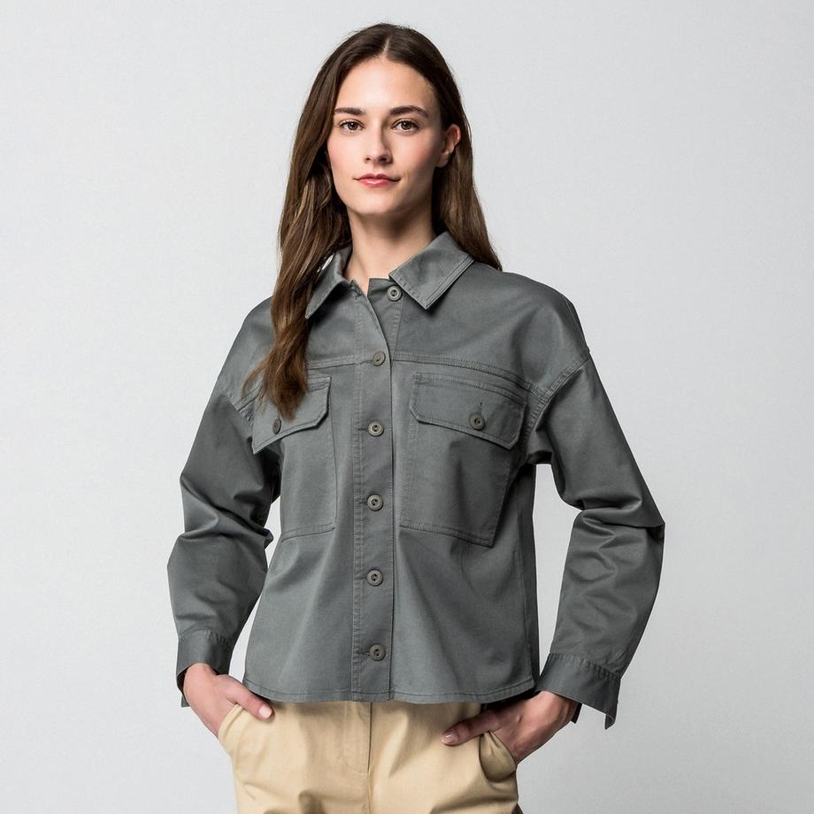 Manor Woman Veste Col Kent Coupe Relaxed Fit  