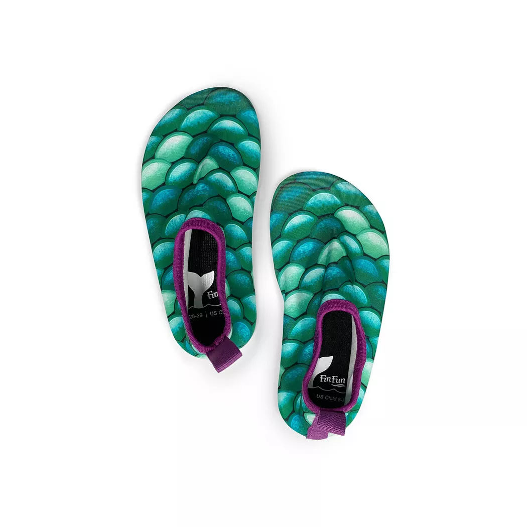 Fin Fun - Celtic Green Wasserschuhen, 28/29, Grün