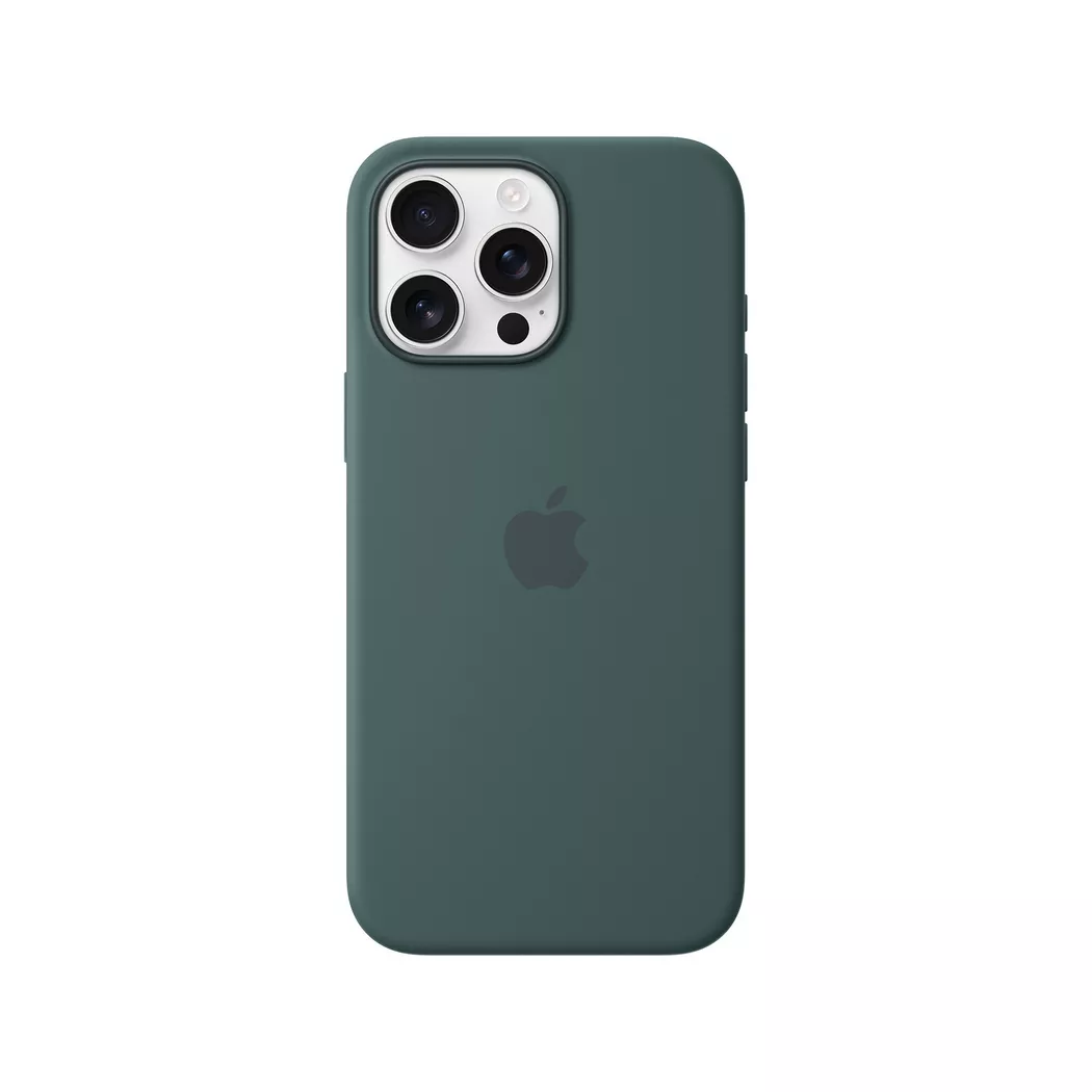 Original Apple iPhone 16 Pro Max Silikondeksel - MagSafe Kompatibel - Black (MYYT3ZM/A)