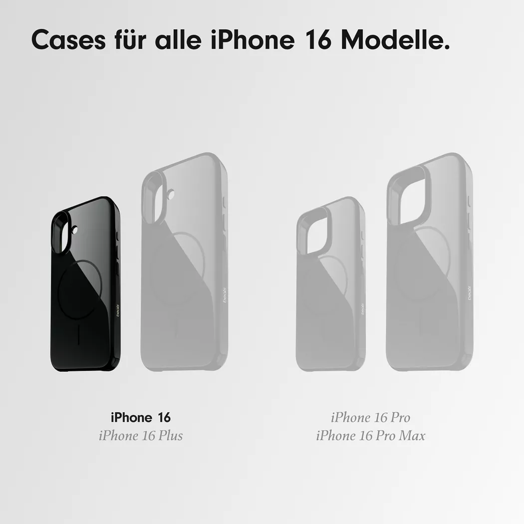 Apple Beats iPhone 16 Case MagSafe Compatible Midnight Black