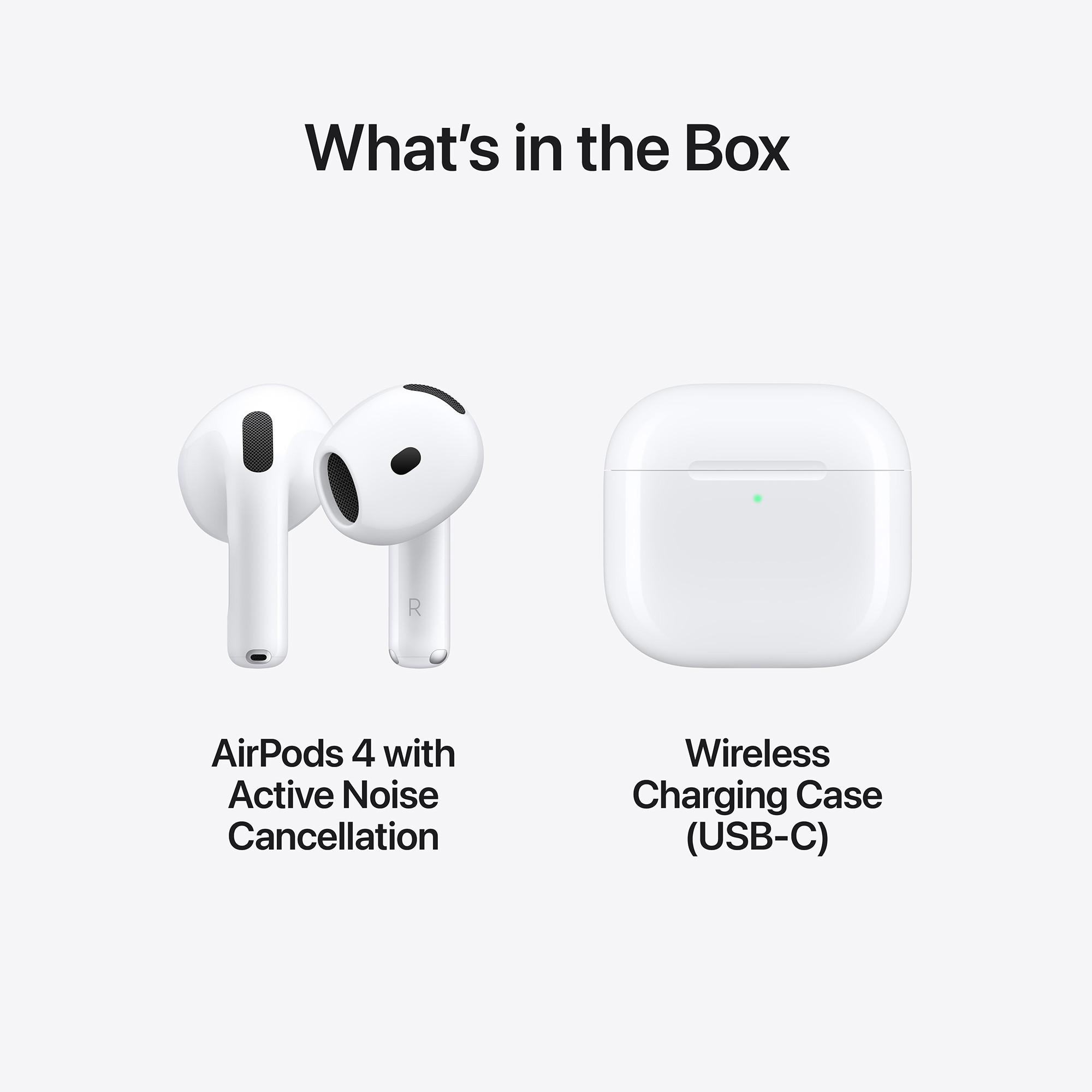 Apple AirPods (4. Gen) with ANC In-Ear-Kopfhörer 