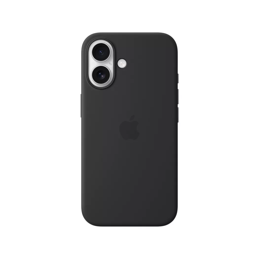 Apple Iphone 16 Silikonfodral Med Magsafe - Svart 2