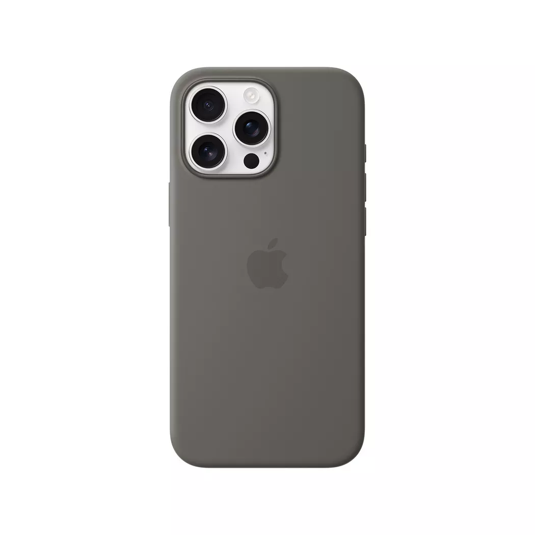 Original Apple iPhone 16 Pro Max Silikondeksel - MagSafe Kompatibel - Black (MYYT3ZM/A) 2