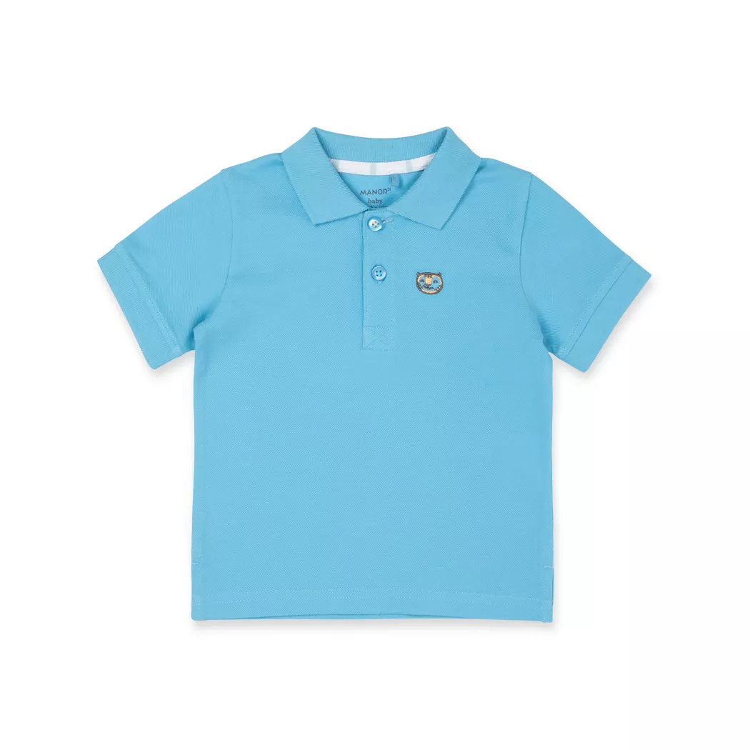 Manor Baby - Polo Shirt, 68, Blau