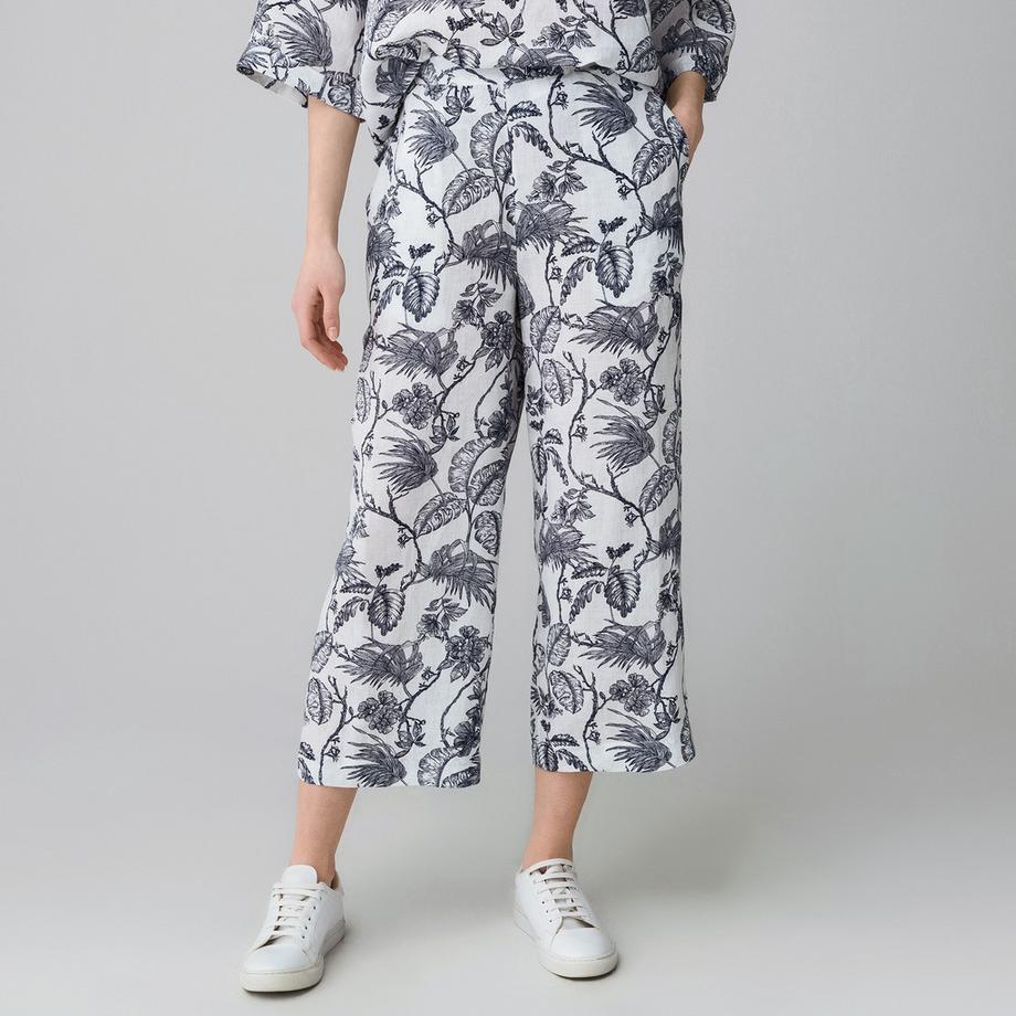 Manor Woman Pantalon long en lin  