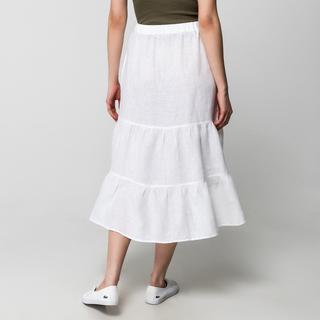 Manor Woman Jupe en lin à volants  