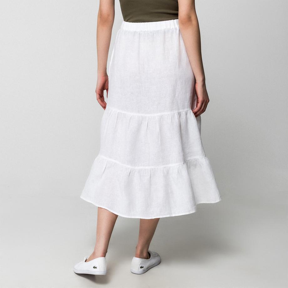 Manor Woman Leinen Stufenrock  