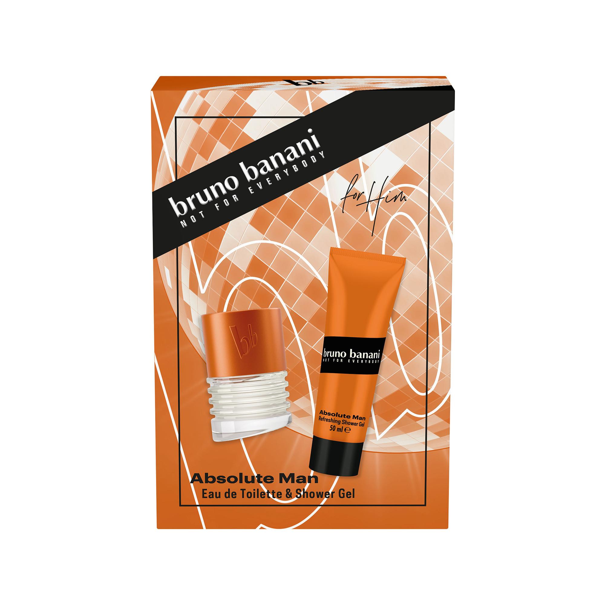 bruno banani  Absolute Man Eau de Toilette Set regalo 