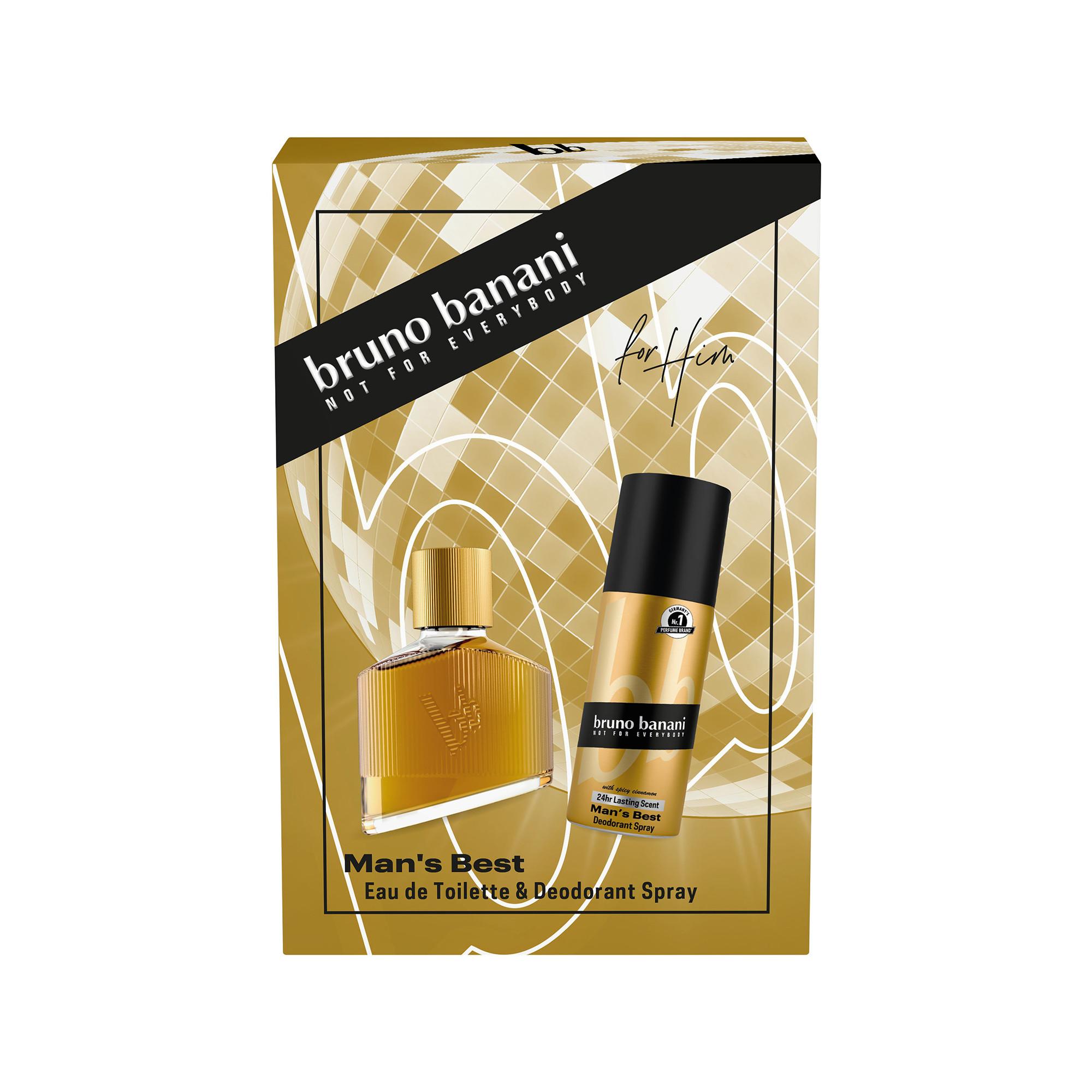 bruno banani  Man’s Best Eau de Toilette Geschenkset 