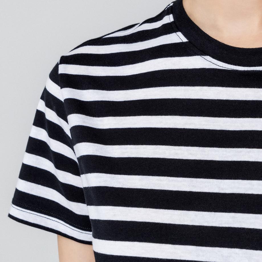 Manor Woman T-shirt a righe Regular Fit a maniche corte  