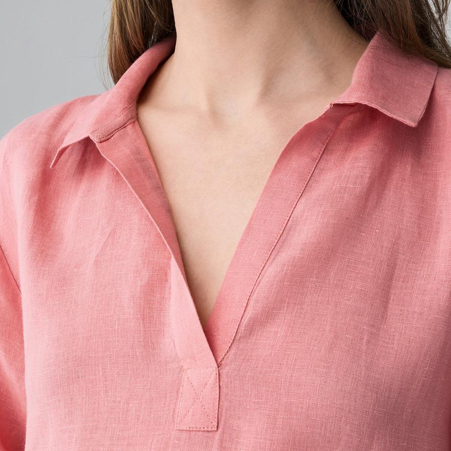 Manor Woman Leinen Oversized Bluse  