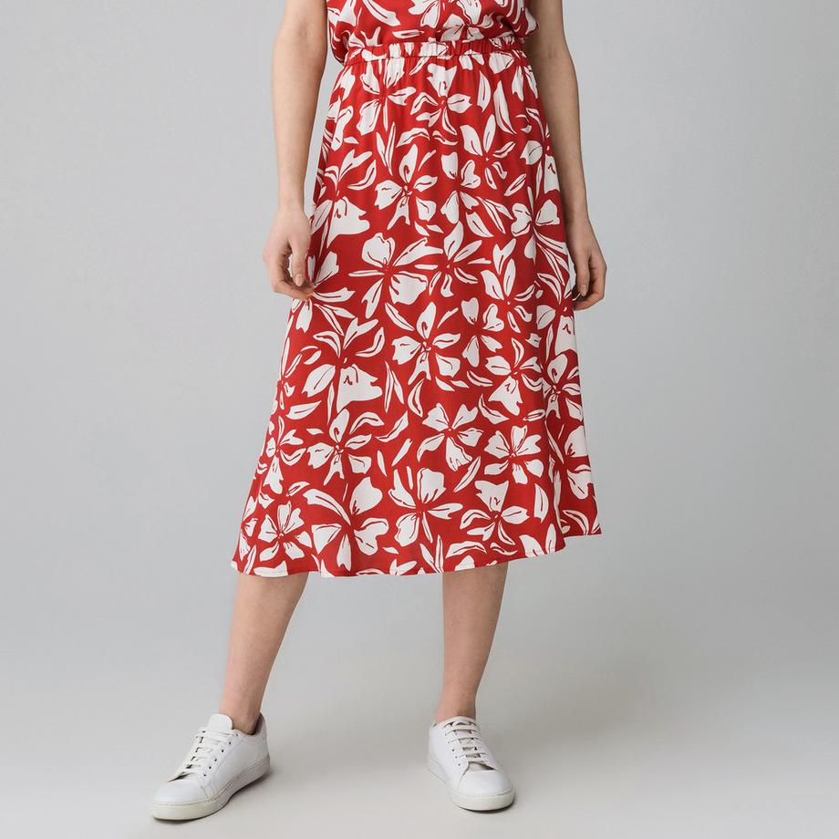 Manor Woman Gonna Sportiva Motivo Floreale  