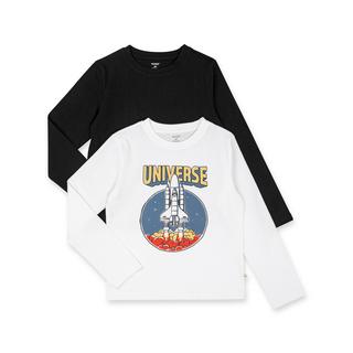 Manor Kids  T-shirt, manica lunga, 2-pack 