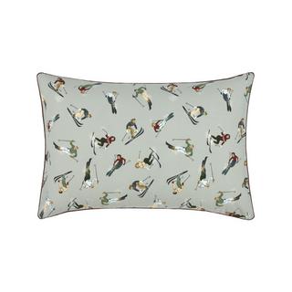 Olivier Desforges Hors Piste Kissenbezug mit Skifahrer-Muster  