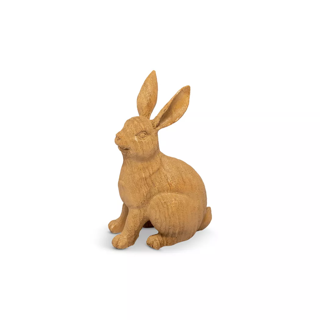 Manor Papeterie No Label - Deko Osterhase, Braun