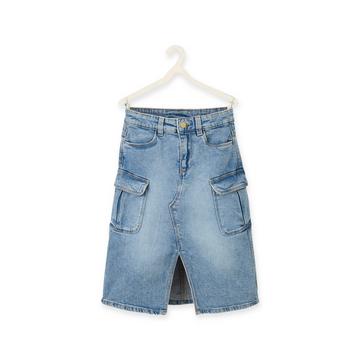 Midi Jeansrock