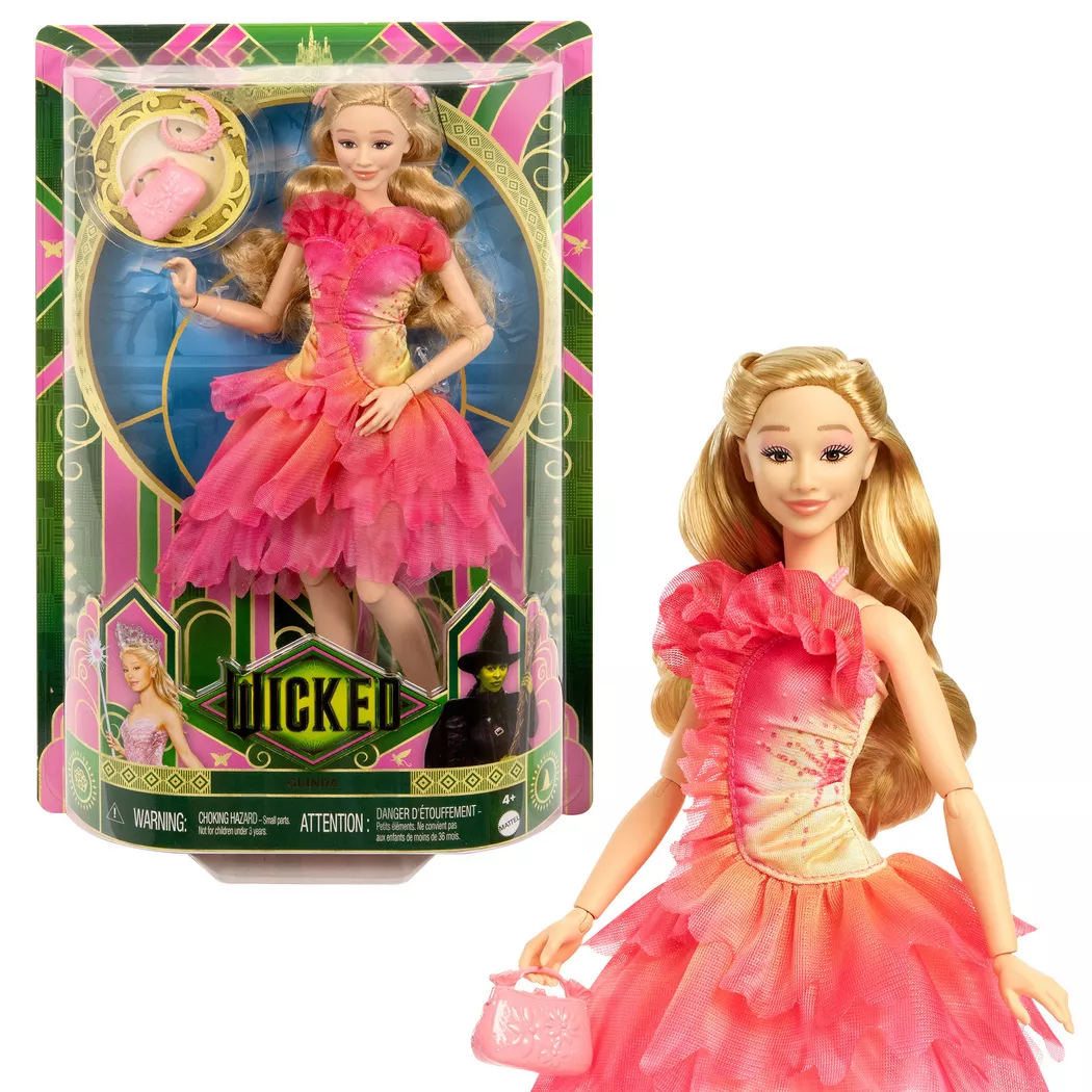 Mattel - Wicked Glinda-Modepuppe, Multicolor