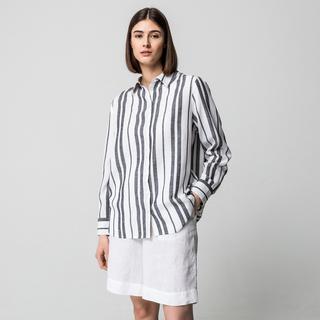 Manor Woman Chemisier Rayé Manches Longues  