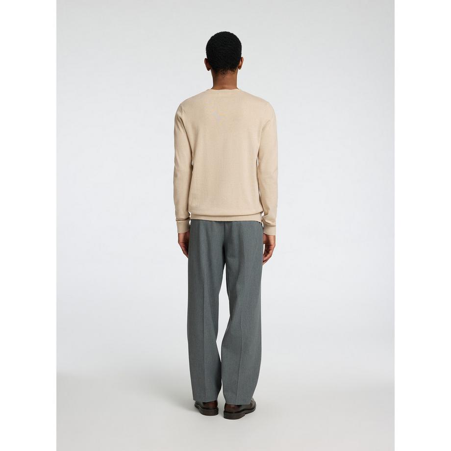 SELECTED Berg CN Rundhals Pullover  